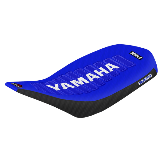 Yamaha YFZ 450 BLUE-BLACK-WHITE Series Seat Cover