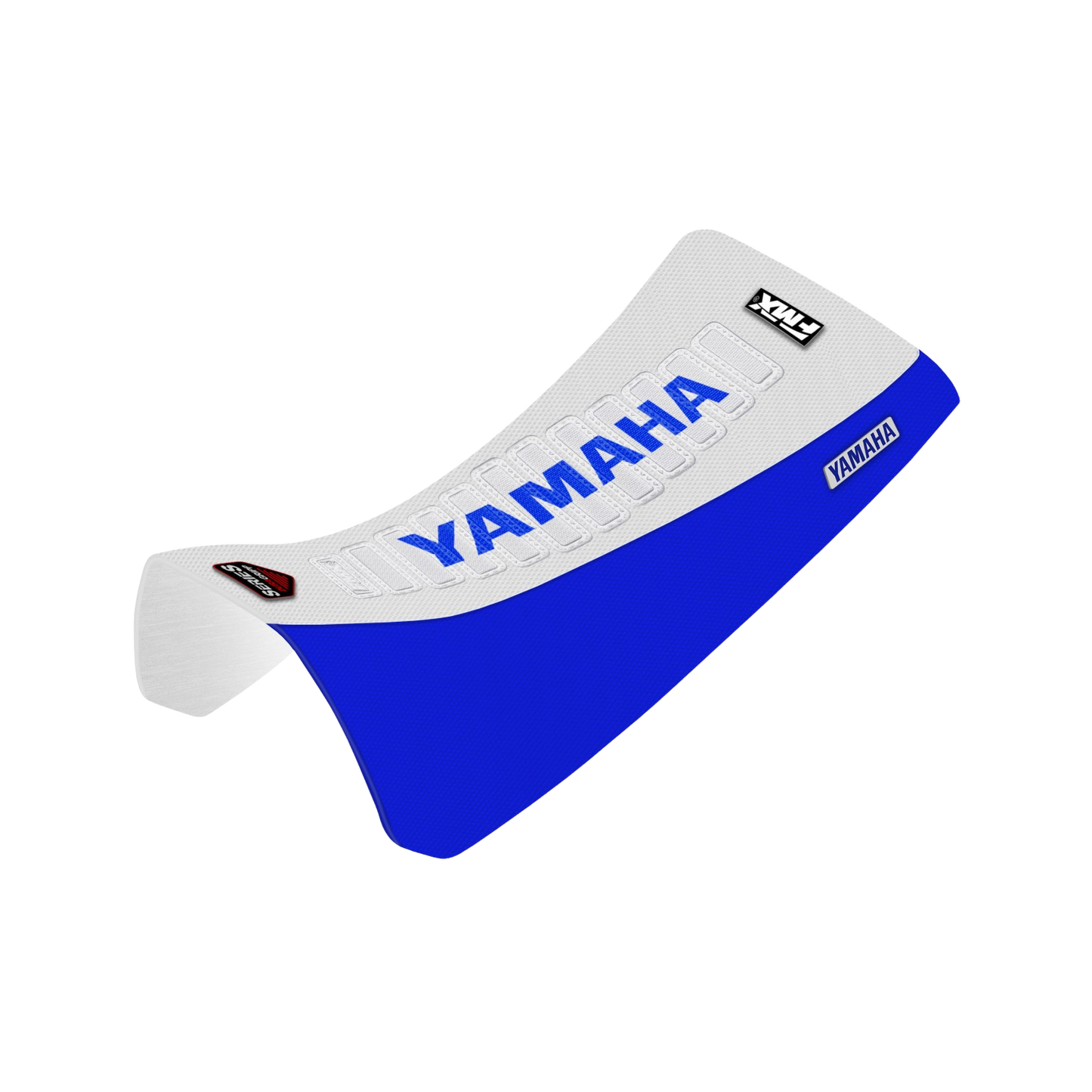 Yamaha BLASTER WHITE-BLUE-BLUE Series Seat Cover