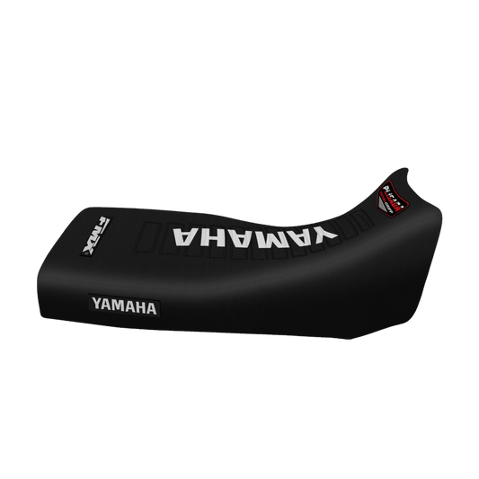 YAMAHA XT 350 BLACK-BLACK-WHITE Series Seat Cover