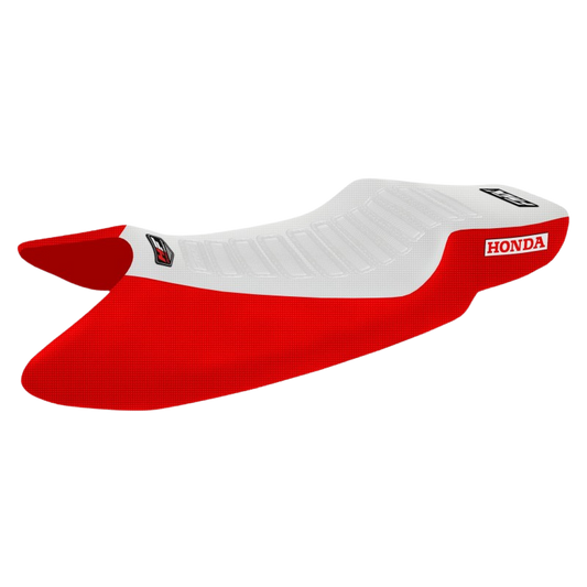 Honda CBR 600 F2 1991 to 1994 WHITE & RED HF Seat Cover