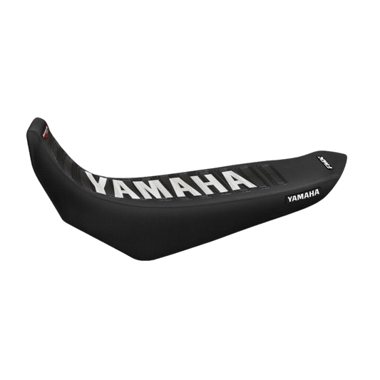 YAMAHA XT 660X XT 660R 2004 to 2014 BLACK-BLACK-WHITE Series Seat Cover