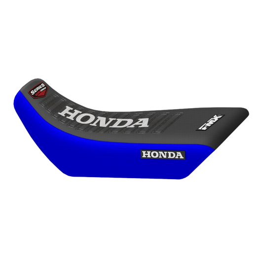 Honda NX 250 BLACK-BLUE-WHITE Series Seat Cover