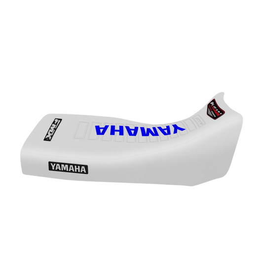 YAMAHA XT 350 WHITE-WHITE-BLUE Series Seat Cover