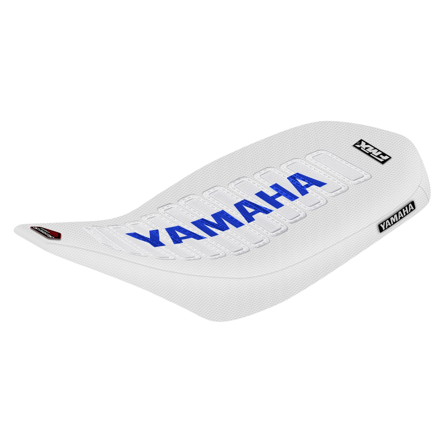 Yamaha YFZ 450 WHITE-WHITE-BLUE Series Seat Cover