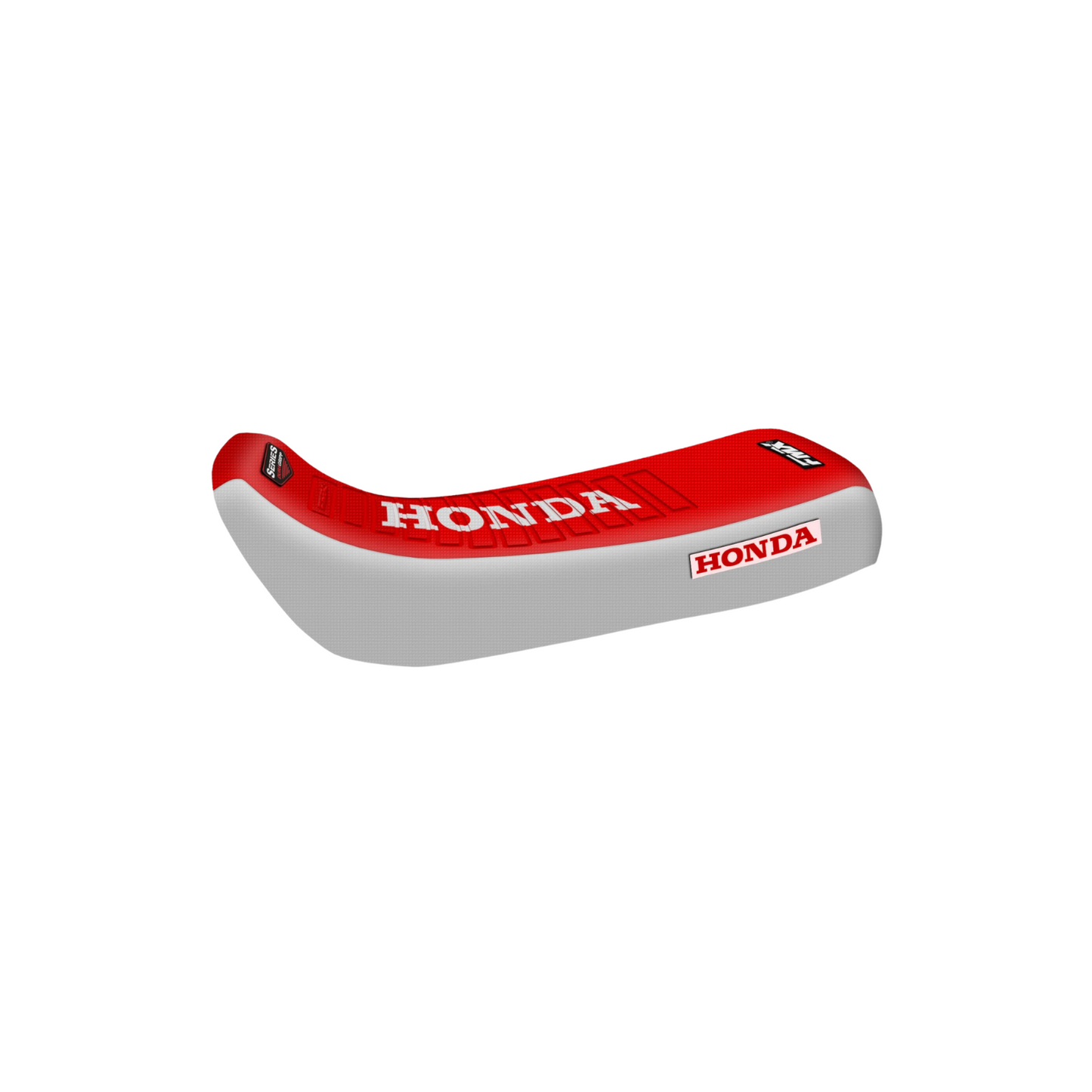 Honda XR 100 100R RED-WHITE-WHITE Series Seat Cover