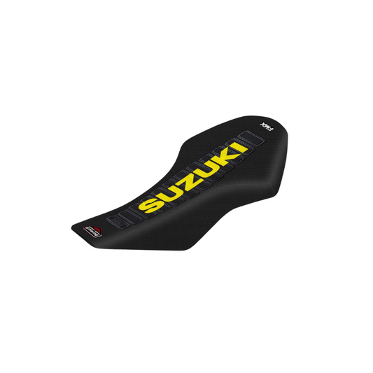 Suzuki LTR 450 BLACK-BLACK-YELLOW Series Seat Cover