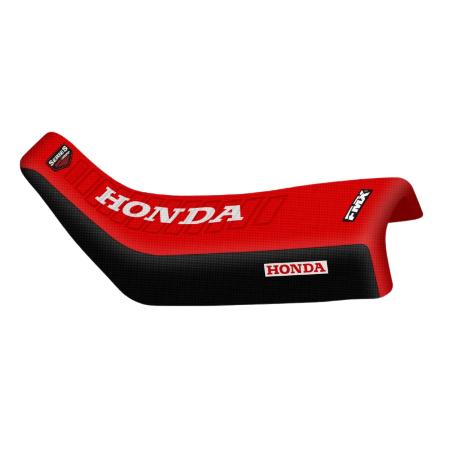 Honda XR 650L RED-BLACK-WHITE Series Seat Cover