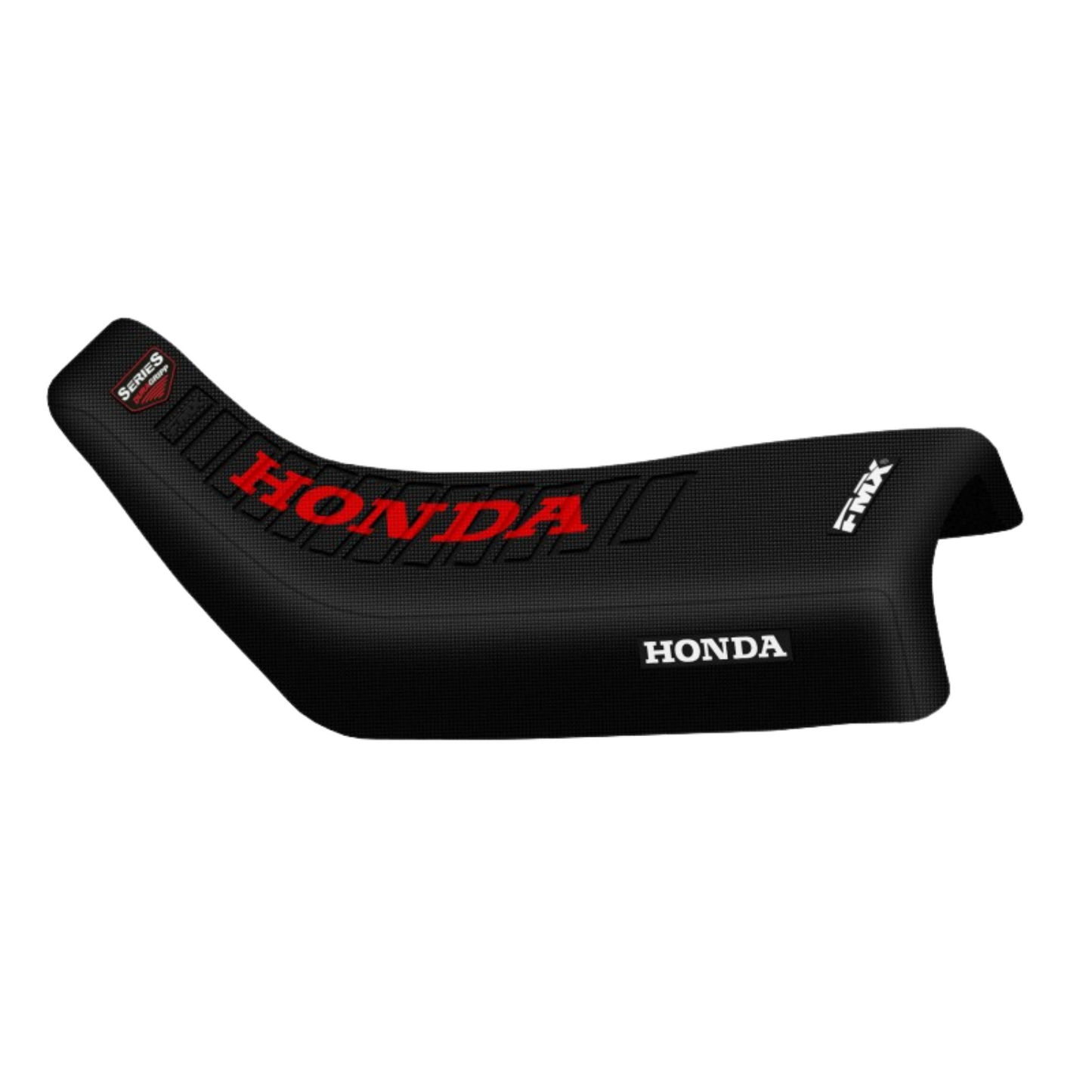 Honda XR 650L BLACK-BLACK-RED Series Seat Cover