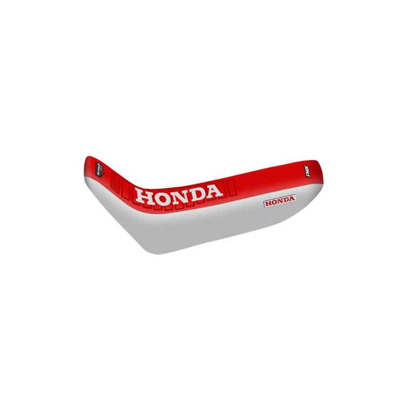 Honda XR 250 250R 1996 to 2016 RED-WHITE-WHITE Series Seat Cover