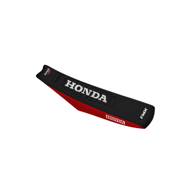 Honda CRF 250/450 2009 to 2012 BLACK-RED-WHITE Series Seat Cover