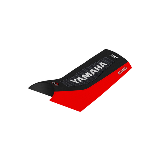 Yamaha Warrior BLACK-RED-WHITE Series Seat Cover