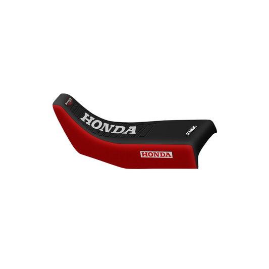 Honda XR 200 200R BLACK-RED-WHITE Series Seat Cover