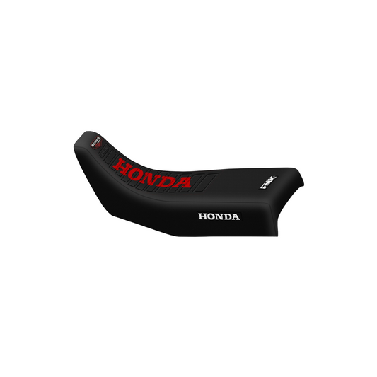 Honda XR 200 200R BLACK-BLACK-RED Series Seat Cover