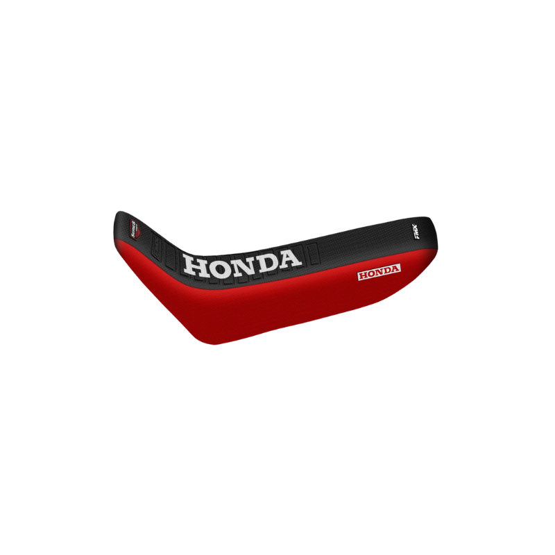 Honda XR 250 250R 1996 to 2016 BLACK-RED-WHITE Series Seat Cover