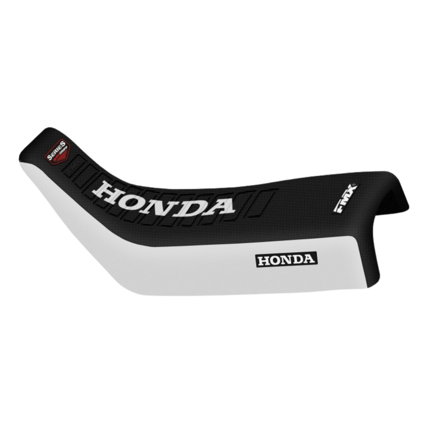 Honda XR 650L BLACK-WHITE-WHITE Series Seat Cover