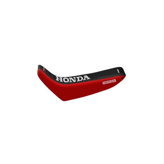 Honda XR 400 400R BLACK-RED-WHITE Series Seat Cover