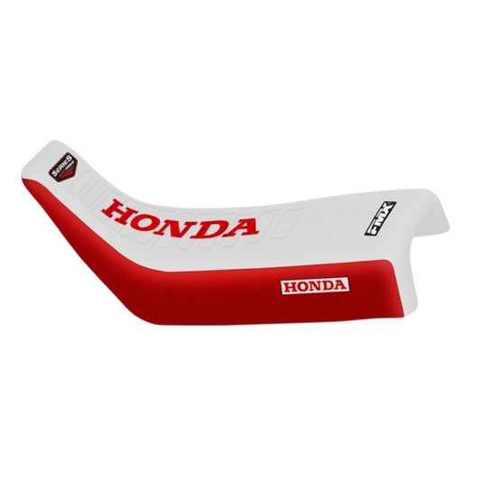 Honda XR 650L WHITE-RED-RED Series Seat Cover