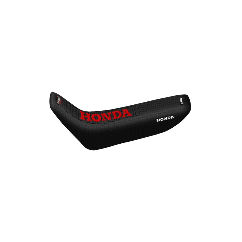 Honda XR 250 250R 1996 to 2016 BLACK-BLACK-RED Series Seat Cover