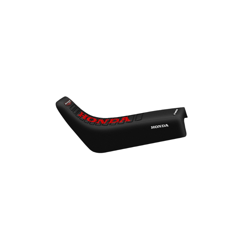 Honda XR 600 600R BLACK-BLACK-RED Series Seat Cover