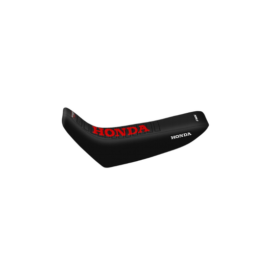 Honda XR 400 400R BLACK-BLACK-RED Series Seat Cover