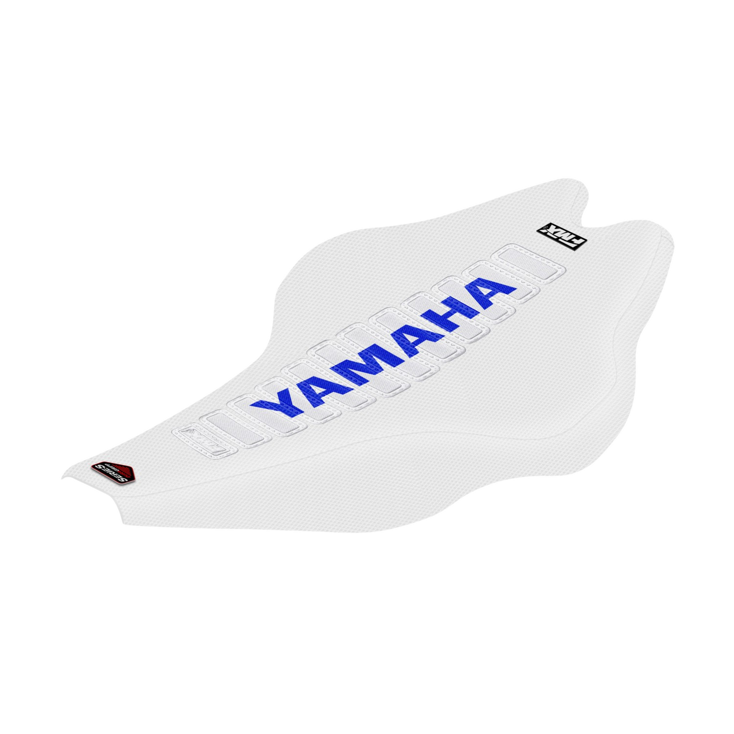 YAMAHA YFZ 450R WHITE-WHITE-BLUE Series Seat Cover