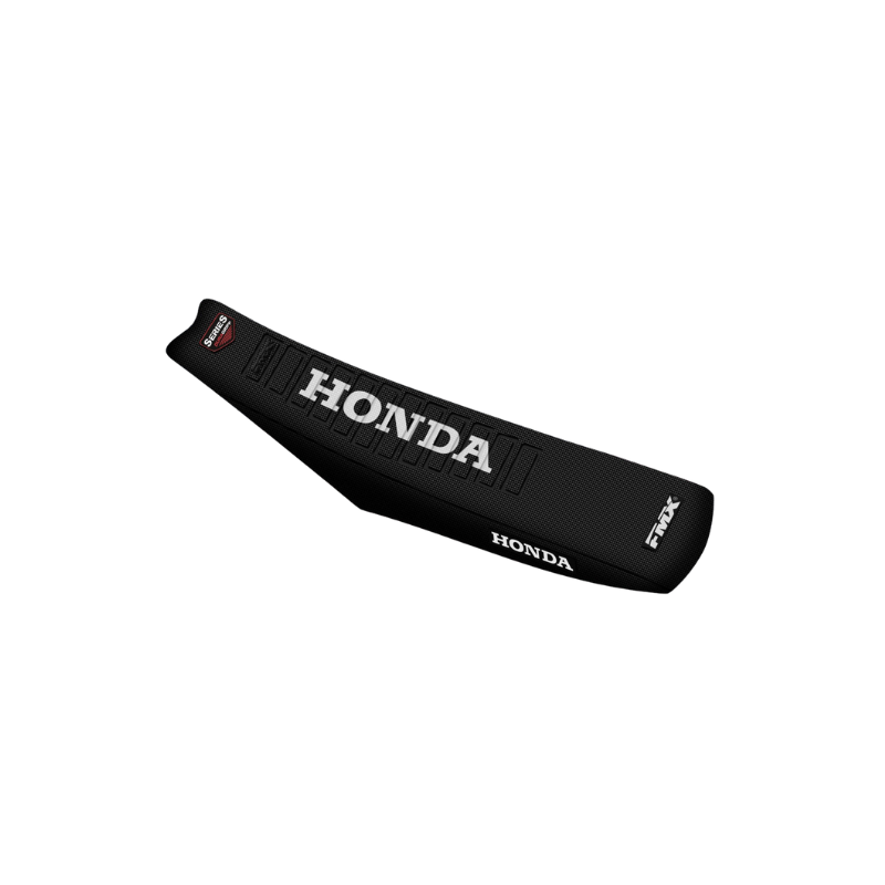 Honda CRF 250/450 2009 to 2012 BLACK-BLACK-WHITE Series Seat Cover