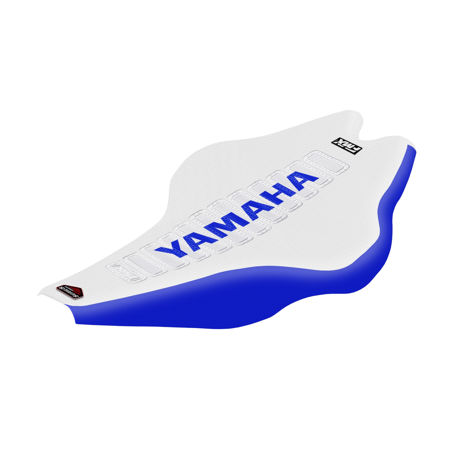 YAMAHA YFZ 450R WHITE-BLUE-BLUE Series Seat Cover