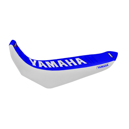 YAMAHA XT 660X XT 660R 2004 to 2014 BLUE-WHITE-WHITE Series Seat Cover