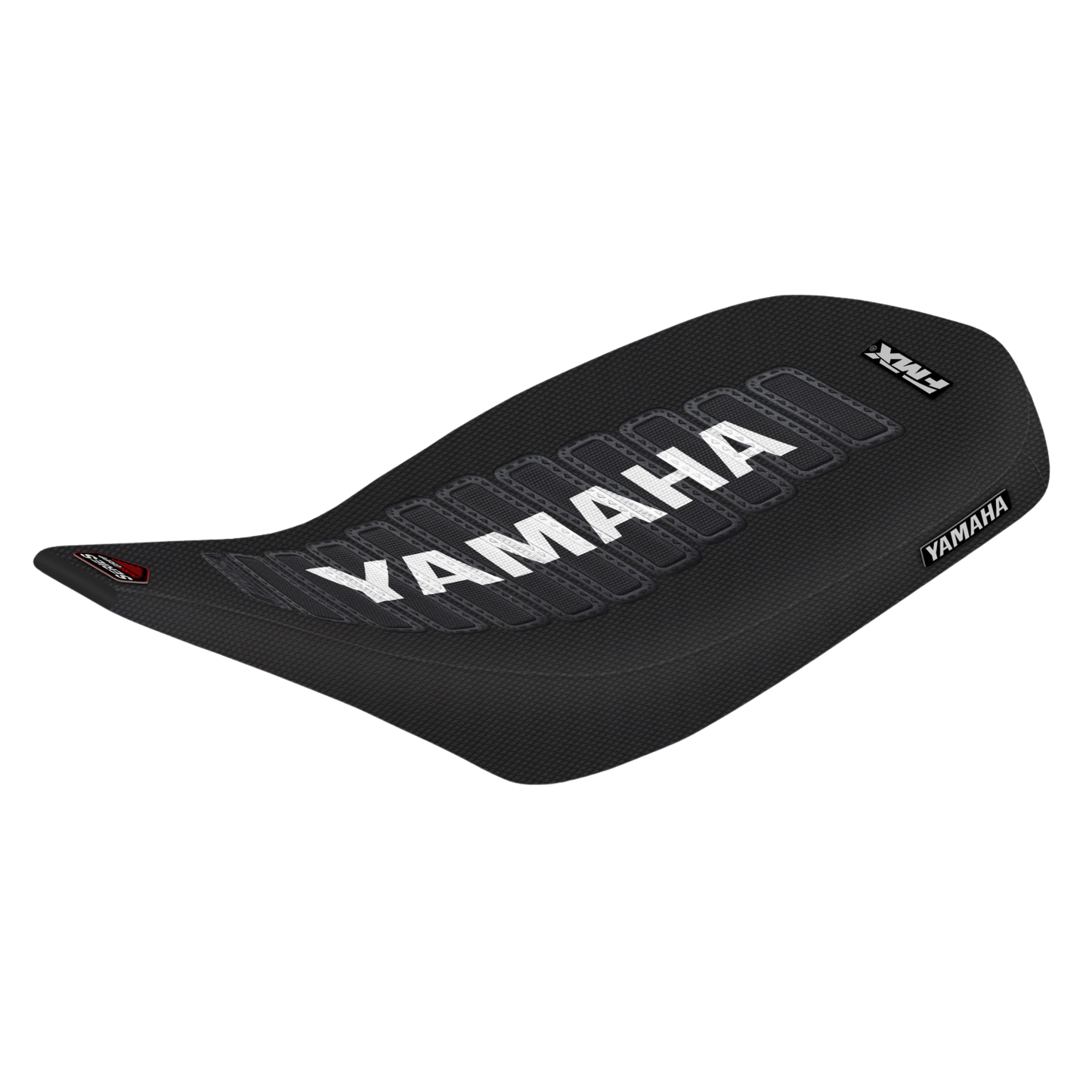 Yamaha YFZ 450 BLACK-BLACK-WHITE Series Seat Cover