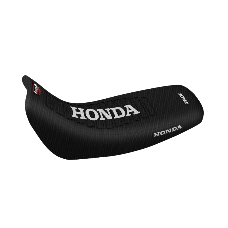 Honda NX 650 DOMINATOR 1992 to 2002 BLACK-BLACK-WHITE SERIES Seat Cover