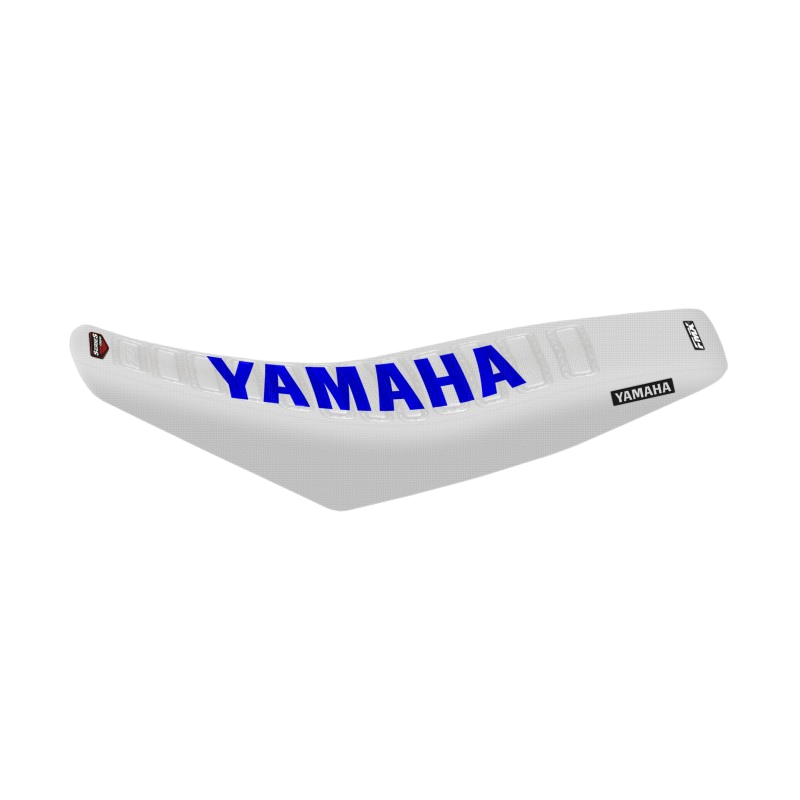 YAMAHA WR 250F WR 450F WHITE-WHITE-BLUE Series Seat Cover