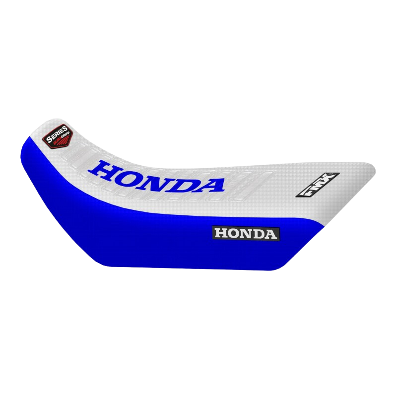 Honda NX 250 WHITE-BLUE-BLUE Series Seat Cover