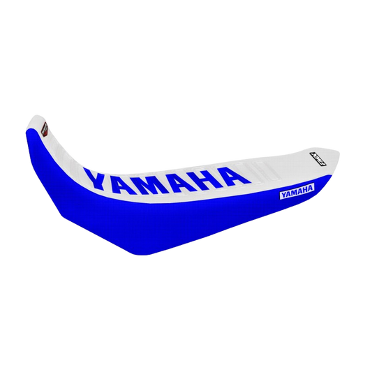 YAMAHA XT 660X XT 660R 2004 to 2014 WHITE-BLUE-BLUE Series Seat Cover