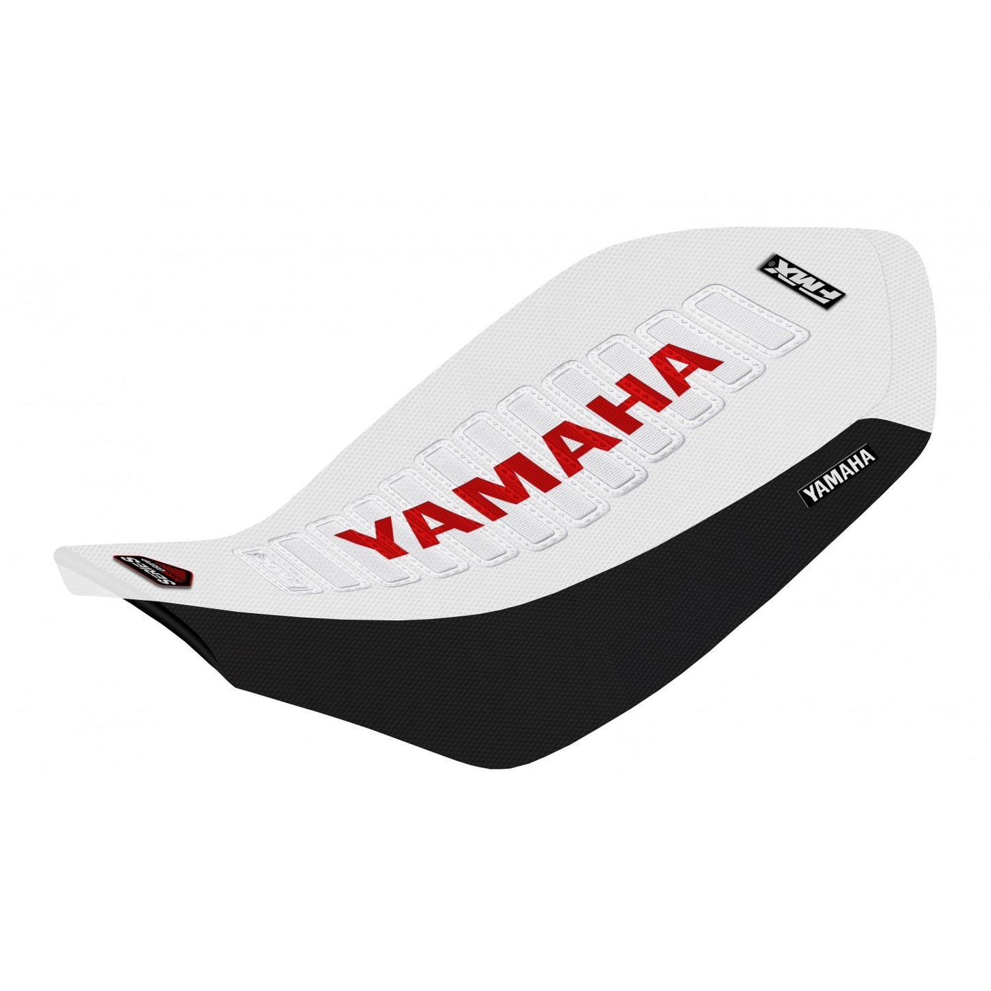 Yamaha Raptor 700 700R WHITE-BLACK-RED Series Seat Cover