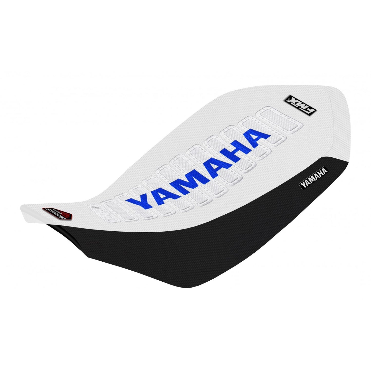 Yamaha Raptor 700 700R WHITE-BLACK-BLUE Series Seat Cover