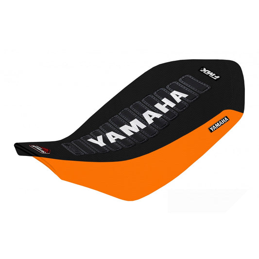 Yamaha Raptor 700 700R BLACK-ORANGE-WHITE Series Seat Cover